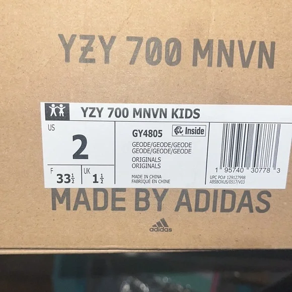 Size Chart Yeezys Kids Size Shoe Yeezy Youth Size Chart Shoe Size